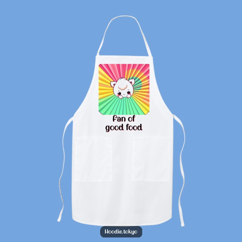 Funny Fan Peek-a-Boo Apron: Playful Kitchen Wear, Hilarious Funny Gift