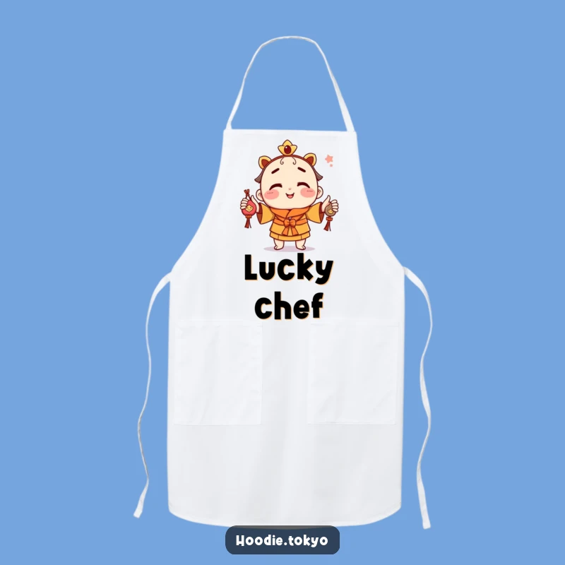 Funny Playful Juggler Apron - Cook with Luck and a Smile