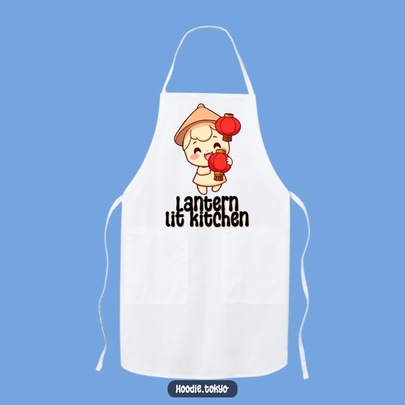Festival Chef Funny Apron - Tiny Hat Lantern Holder
