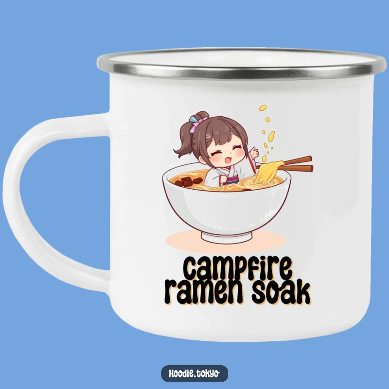 Funny Ramen Splash Kimono Camping Mug A Hilarious Gift For Campers