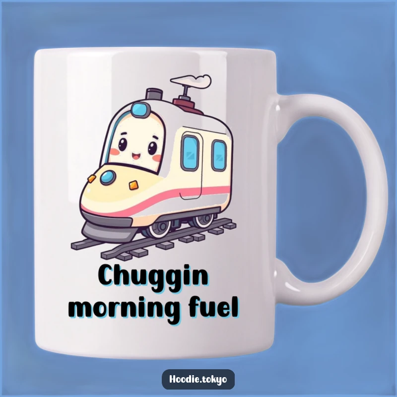 Bullet Train Rider Funny Mug - Playful Bounce Travel Gift