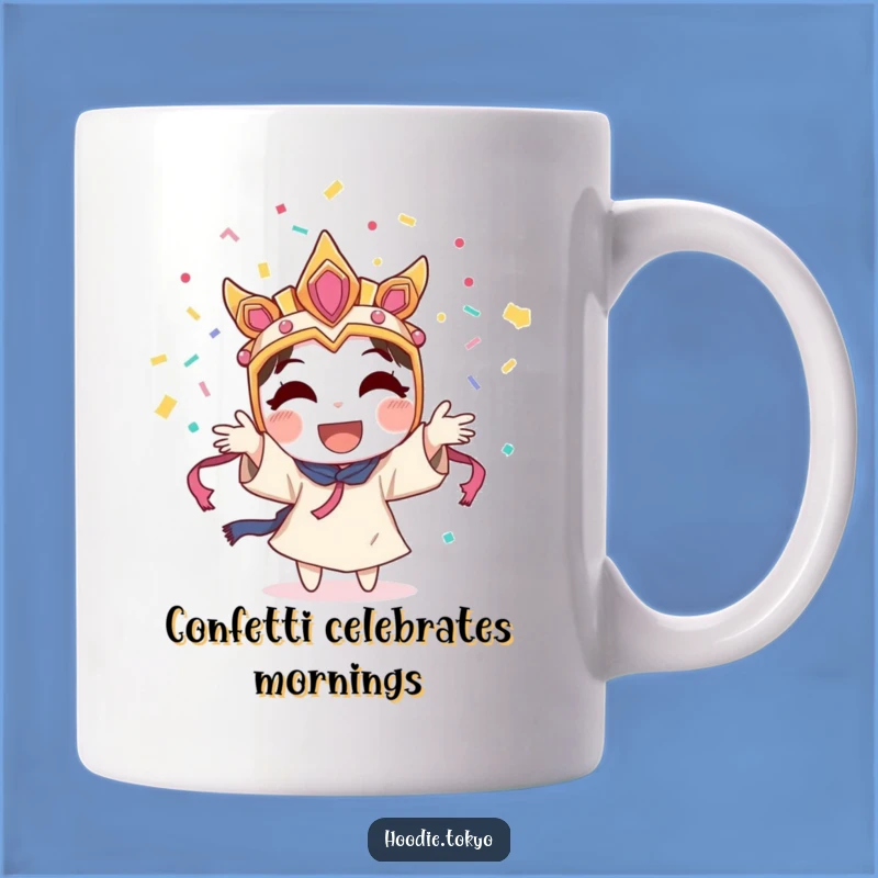 Funny Festival Mask Confetti Mug A Hilarious Gift For Party Lovers