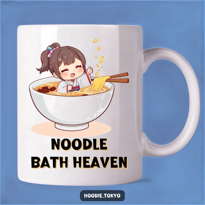 Funny Ramen Splash Kimono Mug A Hilarious Gift For Noodle Lovers