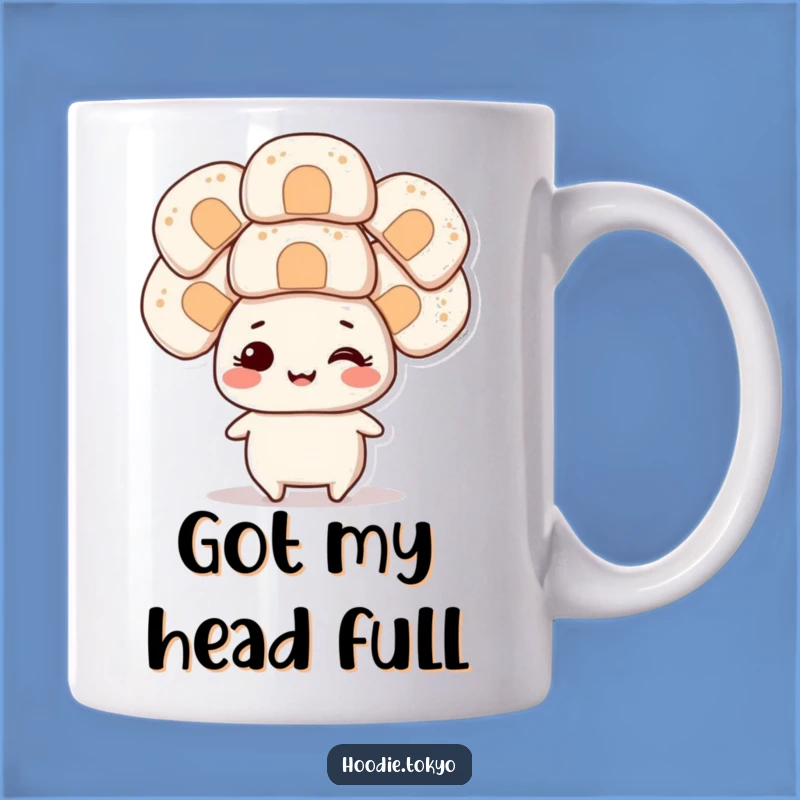 Funny Onigiri Head Balancer Mug A Hilarious Gift For Rice Ball Fans