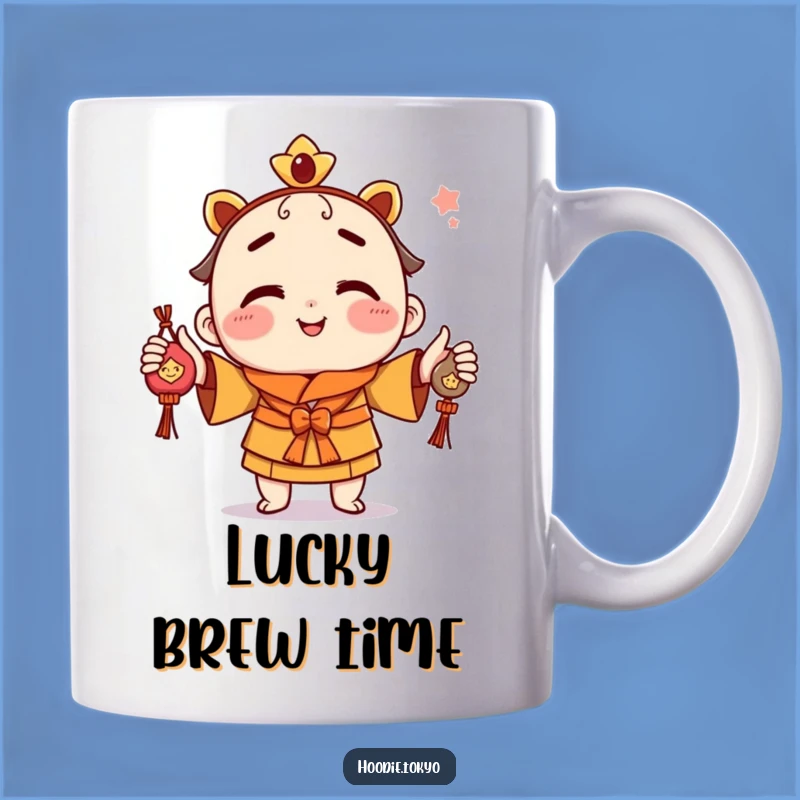 Funny Playful Juggler Mug - Lucky Charms & Cheeky Grin Gift