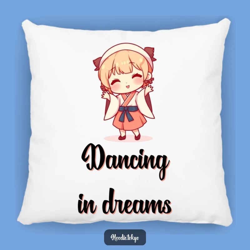 Funny Japanese Dance Pillow: Snuggle with Playful Character's Silly Moves - Funny Gift