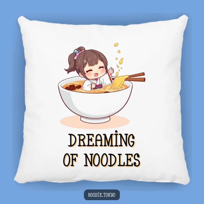 Funny Ramen Splash Kimono Pillow A Comfy And Hilarious Gift