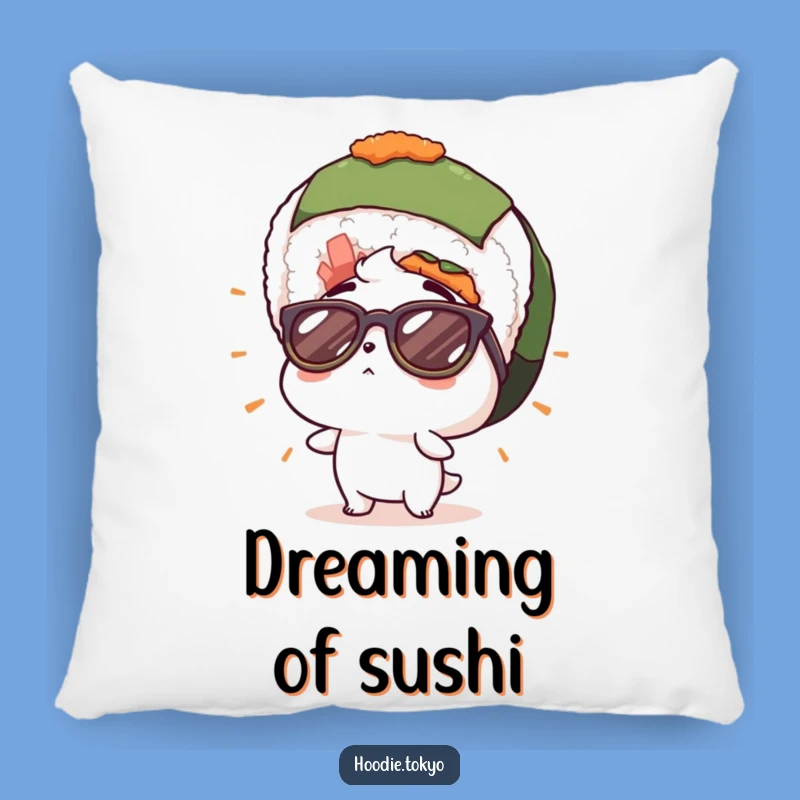Sushi Surprise Funny Pillow - Cool Character Comfort Gift