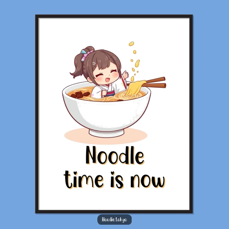 Funny Ramen Splash Kimono Digital Art A Hilarious Instant Gift