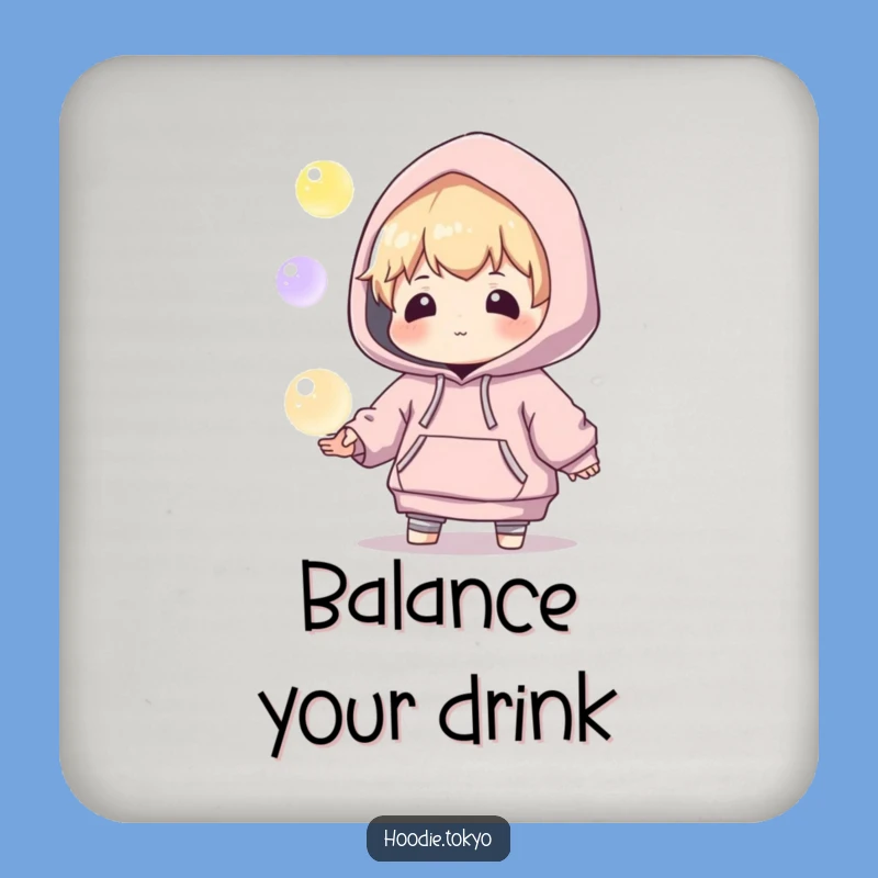 Funny Juggling Coaster: Playful Orbs, Magical Drink Gift