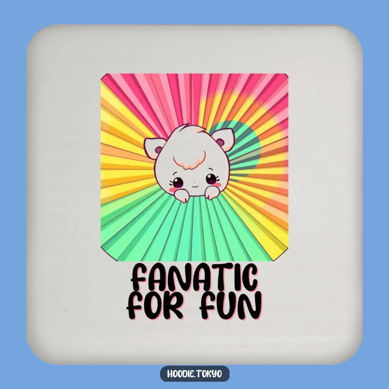 Funny Fan Peek-a-Boo Coasters: Playful Drink Protection, Quirky Funny Gift