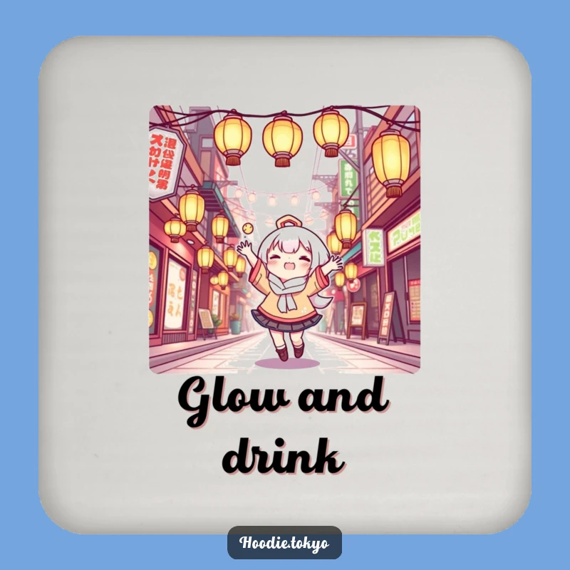 Funny Kawaii Tokyo Coaster: Protect Surface with Juggling Lanterns!