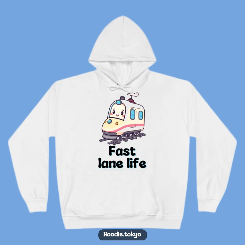 Speedy Rider Funny Hoodie - Cozy Bounce Travel Comfort