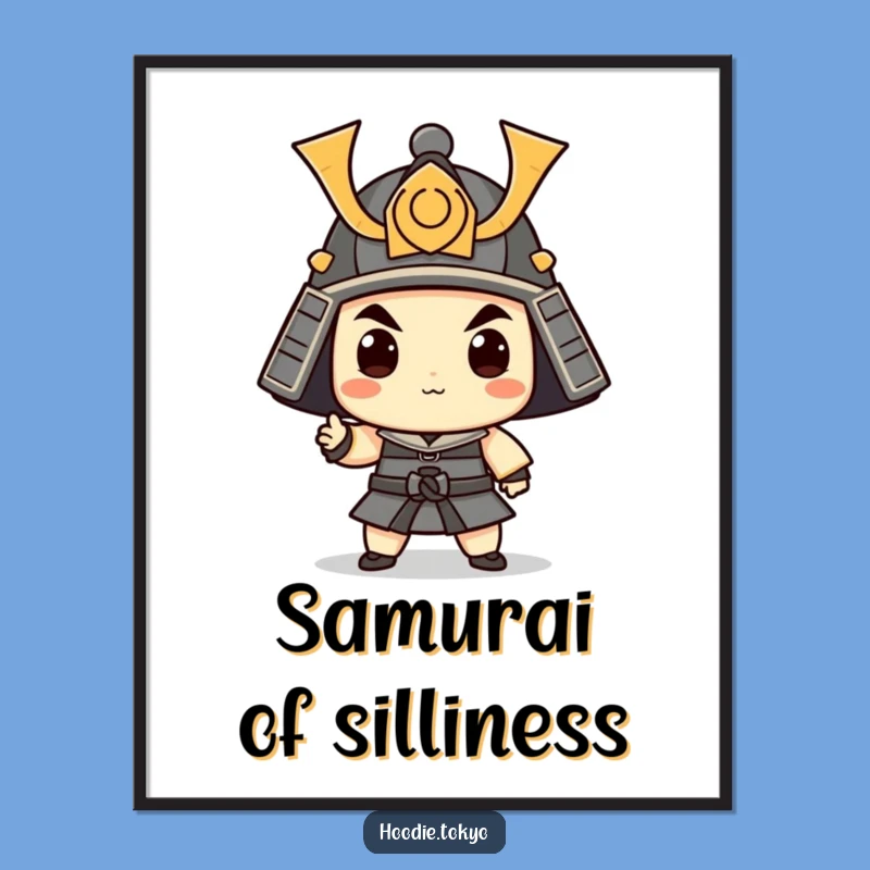 Free Printable Samurai Wall Art: Comical Downloadable Decor for Adventurous Souls