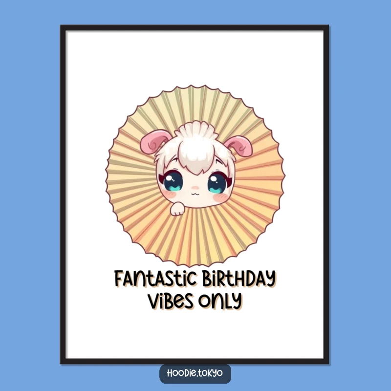 Funny Free Printable Wall Art: Curious Fan Peeker Character