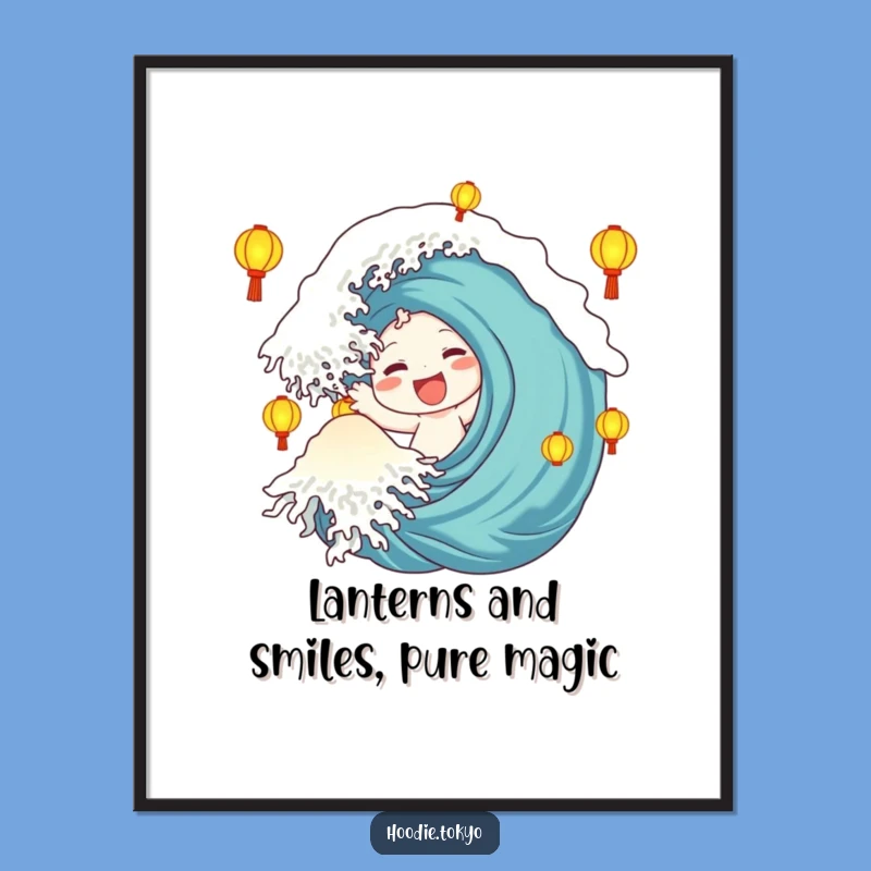 Funny Wall Art Free Printable: Lantern Glow, Ambient Home Decor Download