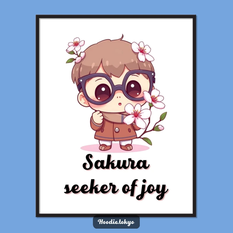 Free Printable Sakura Wonder Wall Art: Curious Downloadable Decor for Calm Spaces