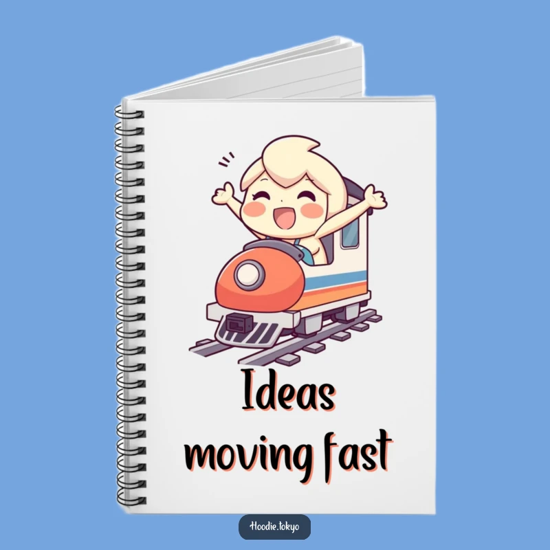 Funny Bullet Train Notebook - Write with Joy, Perfect Gift for Ideas!