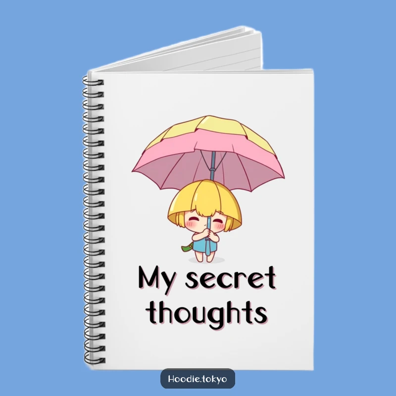 Funny Hiding Umbrella Notebook - Jot Down Secrets, Creative Funny Gift