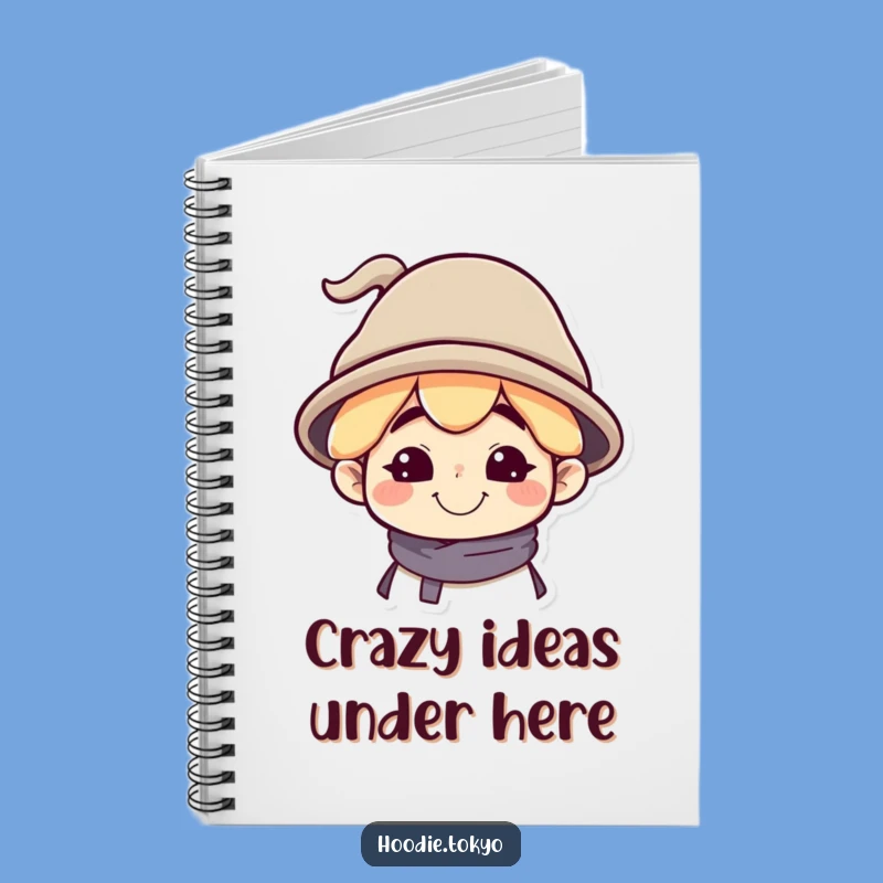 Silly Ideas Funny Notebook - Tilted Hat Journal
