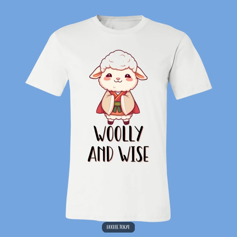 Funny Sheep Kimono Shirt - Embrace Grace and Humor in Style